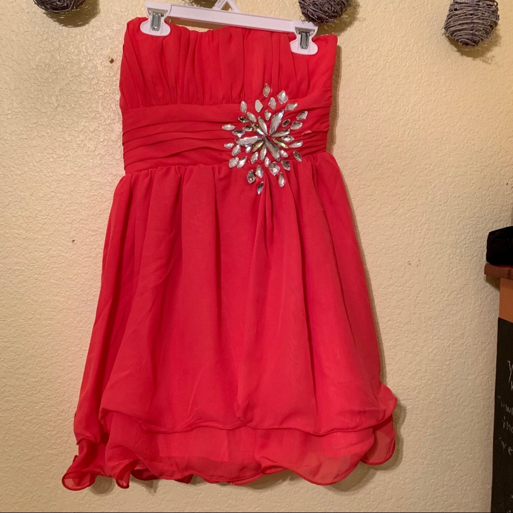 Bejeweled formal dress